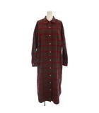 ペンドルトン PENDLETON シャツ ワンピース 赤 レッド チェック柄 ロング丈 長袖 /LP