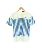 ザノースフェイス THE NORTH FACE Tシャツ 半袖 M ボーダー柄 白 青 タグ付き NT32063 /JP