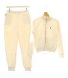 ポロ ラルフローレン POLO RALPH LAUREN 子供服 セットアップ 上下 中綿ジャケット ブルゾン ジョガーパンツ イージー スモールポニー XL 16 白 ホワイト /HN