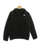 ザノースフェイス THE NORTH FACE Thunder Hoodie サンダーフーディ ダウンジャケット ジップアップ アウター L 黒 ブラック 長袖 フード付き キルティング NY82211 /YM