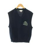 ラコステ LACOSTE クラシックVネックニットベスト プルオーバー ロゴ刺繍 FR2 紺 ネイビー 緑 グリーン AH6924 /YT