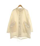 シンゾーン Shinzone 25SS ライトモッズコート Nylon Polyester Fish Tail Mods Coat アウター 36 白 ホワイト 25SMSC003 /YM