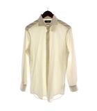 メーカーズシャツ カマクラ MAKER'S SHIRT 鎌倉 シャツ カットソー 40 ウール アイボリー 長袖 無地 FNAS31-03 /GG