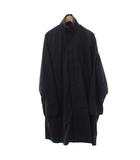 メゾンマルジェラ 1 Maison Margiela 1 23年製 ナイロンモッズコート ロング スタンドカラー S 黒 S51AH0139 S49986 /KH