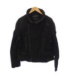 ネイバーフッド NEIGHBORHOOD サンダーボルト ライダースジャケット ジップアップ M 黒 DCNH-13 /BM