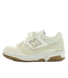 ニューバランス NEW BALANCE BBW550TB スニーカー ローカット スエード ロゴ US6.5 23.5cm 白 ホワイト /YI9