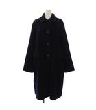 ジルサンダー JIL SANDER ステンカラーコート ロング ウール アンゴラ 38 紫 /BM