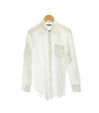 バーバリー ロンドン BURBERRY LONDON シャツ L 白 長袖 ボタンダウン 胸ポケット /JP