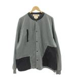 レミレリーフ REMI RELIEF スウェットアウトドアカーディガン 長袖 切替 M グレー /HN