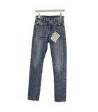 21SS 再構築 トリム リサイクルジーンズ デニムパンツ ボタンフライ USED加工 36 インディゴ S51LA0139 S30744 /BM