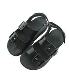 グッチ GUCCI ミニダブルG サンダル 35 黒 ブラック /AN32