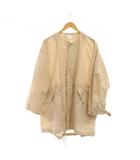 アーバンリサーチ ドアーズ URBAN RESEARCH DOORS 24SS ジャケット M ベージュ 無地 ノーカラー 長袖 ドローストリング /JP