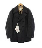 メゾンマルジェラ Maison Margiela 22AW ボンデッド シェットランド ジャケット ピーコート Pコート 52 グレー S50AM0570 /KH