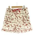 スナイデル SNIDEL 25SS HOME × ハローキティ 25SS ナイトウエア パジャマ Free 白 ホワイト ハローキティ柄 ドローストリング ショート丈 /DU