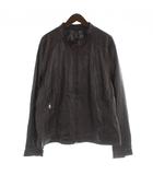 エトロ ETRO ライダースジャケット ジップアップ シープレザー XXXL 茶 212-1L924-9519 /BM
