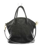 ジバンシィ GIVENCHY ハンドバッグ 2WAY ショルダーバッグ レザー 黒 ブラック /YM