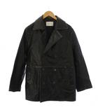 メゾンスペシャル MAISON SPECIAL Hand Rub-Off Buffalo Leather Dress-Over Double Short レザージャケット エイジング加工 バッファロー 0 黒 11232161218 /BM