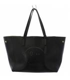 アニヤハインドマーチ ANYA HINDMARCH ハンドバッグ トートバッグ レザー 黒 /BM