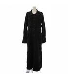 アメリヴィンテージ Ameri VINTAGE 22AW I LINE DENIM SHIRT DRESS アイラインデニムシャツドレス ワンピース ロング 長袖 M 黒 0124205610770 /BM