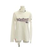 ルコックスポルティフ le coq sportif カットソー L 白 長袖 ロゴプリント ハイネック /JP
