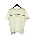 カールヘルム Karl Helmut Tシャツ M オフホワイト 半袖 ロゴ /GG