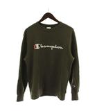チャンピオン CHAMPION トレーナー スウェット M カーキ 長袖 ロゴ /GG