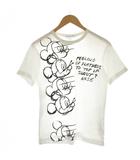 コムデギャルソンシャツ COMME des GARCONS SHIRT Disney ディズニー Tシャツ 半袖 ミッキー S 白 ホワイト W21106 /☆G
