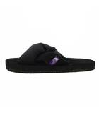 ノースフェイス パープルレーベル THE NORTH FACE PURPLE LABEL Lounge Nuptse Sandal サンダル シューズ US10 黒 NF5100N /BM