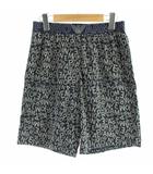 エンポリオアルマーニ EMPORIO ARMANI パジャマ ルームウェア ハーフパンツ S 紺 ネイビー ロゴ総柄 /AP