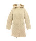 フランシュリッペ franche lippee タグ付き キルティングコート ロング 装飾 M ライトベージュ 419599 /HN