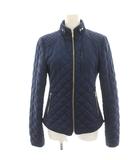 ザラウーマン ZARA WOMAN キルティングジャケット ブルゾン 中綿 ジップアップ M 紺 ネイビー /HN