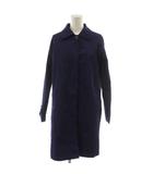 コーエン coen ステンカラーコート スプリングコート S 紺 長袖 ハーフ丈 /GG
