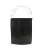 カルティエ Cartier トリニティバッグ ハンドバッグ レザー 黒 ブラック /AN67 ■OH