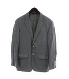ブルックスブラザーズ BROOKS BROTHERS テーラードジャケット 38S/W32 青 無地 ノッチドラペル 長袖 /GG
