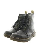 ドクターマーチン DR.MARTENS 8ホール レースアップブーツ ショートブーツ レザー UK5 黒 ブラック 14045 /AN21
