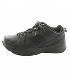 ニューバランス NEW BALANCE 608 スニーカー ローカット レザー US9 27cm 黒 ブラック MX608SK5 /KU