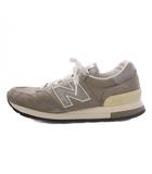 ニューバランス NEW BALANCE M995GR スニーカー シューズ スエード US9 グレー /TK