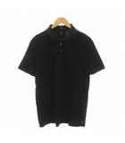 ヒューゴボス HUGO BOSS REGULAR FIT ポロシャツ M 黒 ブラック 半袖 50398204 /YM