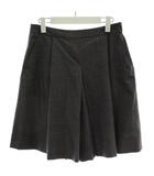 ポールスミス ブラック Paul Smith BLACK ショートパンツ キュロット 42 グレー チェック柄 /GG