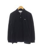 ラコステ LACOSTE CLASSIC FIT ポロシャツ ワニ刺繍 3 S 紺 ネイビー 長袖 L1312DL /YM
