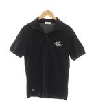ラコステ LACOSTE ポロシャツ コットン S 紺 ネイビー 半袖 PH0247 /YM