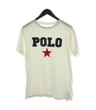 ポロ ラルフローレン POLO RALPH LAUREN Tシャツ 170/92A 白 ホワイト ロゴ 半袖 /GG