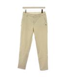 パーリーゲイツ PEARLY GATES 23AW ゴルフパンツ ジップフライ ウール ナイロン 1 白 055-3931002 /BM