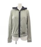 シャネル CHANEL 05P スポーツライン ジップパーカー アウター フード ココマーク 裏地メッシュ 36 グレー P25329W03534 /YT