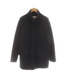 ジェイクルー J.CREW コート ジャケット ウール M 黒 ブラック ハイネック 長袖 ジップアップ /RR