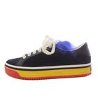 マークジェイコブス MARC JACOBS Love Empire Fur Sneakers スニーカー シューズ ファー 37 黒 ブラック M9002135 /TK
