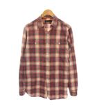 ポロ ラルフローレン POLO RALPH LAUREN シャツ チェック コットン 長袖 S/P 赤 レッド 紺 ネイビー 白 ポケット付き /YM
