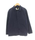 マーガレットハウエル MARGARET HOWELL CRISP COTTON CHAMBRAY BLOUSON コットン ジャケット M ネイビー 紺 596-6125204 /☆G