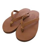 レインボーサンダル RAINBOW SANDALS L'Appartement ビーチサンダル トングサンダル レザー 23.5cm 茶 ブラウン /TK