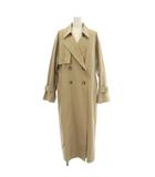 グリーンレーベルリラクシング ユナイテッドアローズ green label relaxing FM T/C オーバー トレンチコート 38 ベージュ 3625-139-1427 /☆G